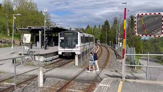 Tbane Oslo Metro Oslo 2022 Norway Sporveien Tbanen Ruter [upl. by Cowden]