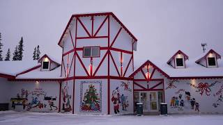 Santa Claus House North Pole Alaska 2018 [upl. by Dahc]