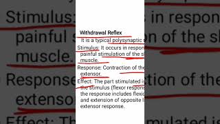 Withdrawal reflex [upl. by Feodor909]