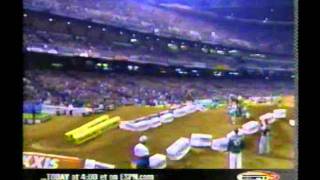 2001 AMA supercross Phoenix Rd 4 [upl. by Sanalda597]