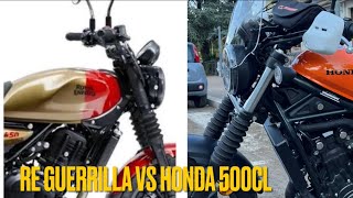 Test su strada RE Guerrilla 450 la sfida [upl. by Ramhaj767]