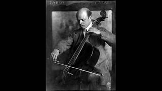 Pablo Casals  Bach  Cello Suite No2 dmoll  1Prelude 2Allemande 1936 [upl. by Airaet752]