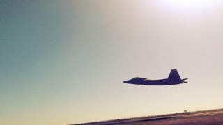 F22 Raptor LOUD Takeoff at Avalon Airshow 2013 [upl. by Maddox]