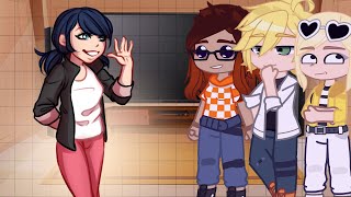 MLB React To Marinette  Gacha React [upl. by Nywra47]