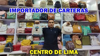 IMPORTADOR DE CARTERAS  GALERIA SANTA CATALINA  CENTRO DE LIMA [upl. by Netnilc]