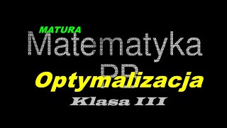 Zadanie optymalizacyjne Planimetria Optymalizacja [upl. by Emee]