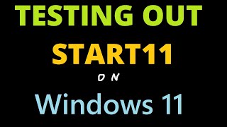 My opinions on Stardock Start11 for Windows 11 vs StartAllBack [upl. by Hoopes564]