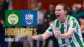 FTCRail Cargo Hungaria 🆚 CSM Bucuresti  Round 8  EHF Champions League Women 202425 [upl. by Shiau507]