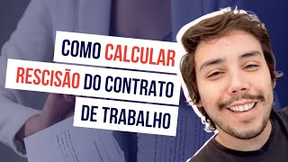 Cálculo de rescisão o segredo pra faturar alto no Direito Trabalhista [upl. by Annoeik595]