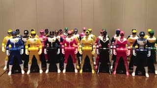 Legend Sentai Series Ranger Key Set Legend Edition Review [upl. by Notgnihsaw]