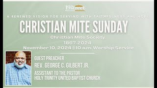 Nineteenth Street Baptist Church  Sunday Service  November 10 2024 [upl. by Airres]