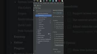 Change pyCharm theme in 5s  pycharm python code programming [upl. by Anirehc357]