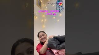 Myntra winter houl ❤️mintra trending viralvideo shortvideo review [upl. by Luapnhoj468]