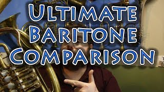 Ultimate Baritone Comparison  Baritone vs Baritone vs Baritone [upl. by Sallyann]