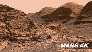 NASA Mars Rover Curiosity  espectaculares panoramas Marte 4K [upl. by Aisiat]