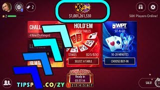 Zynga Poker Free Chips  Zynga Poker Hack Updated [upl. by Aennyl]