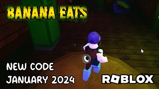 Roblox Banana Eats New Code January 2024 [upl. by Onilecram350]