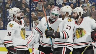 NHL 16  Stanley Cup 2015 Chicago Blackhawks v Tampa Bay Lightning 1080p 60FPS HD [upl. by Calendre]