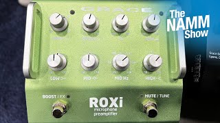 Grace Design ROXi MicInstrument Preamp Pedal – NAMM 2023 [upl. by Schurman]