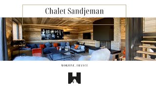 Chalet Sandjeman Modern FiveBedroom Chalet in Morzine [upl. by Aitrop]