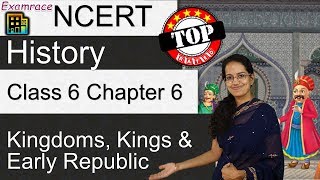 NCERT Class 6 History Chapter 6 Kingdoms Kings and Early Republic  English  doorsteptutorcom [upl. by Sairahcaz]