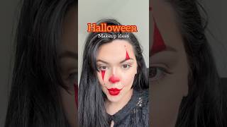 Halloween makeup clown ideas  ideas maquillaje de payaso de Halloween bonitos fáciles y rápido [upl. by Redneval513]