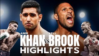 AMIR KHAN VS KELL BROOK HIGHLIGHTS  BOXING [upl. by Shanley]