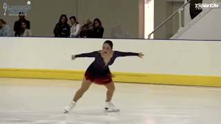 Wakaba Higuchi JPN Lombardia Trophy 2022 FS [upl. by Nilatak]