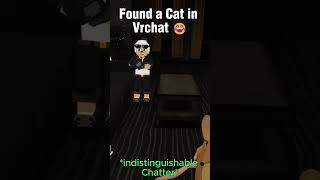 Found a cat in Vrchat funny vrchat vr gaming [upl. by Murat]