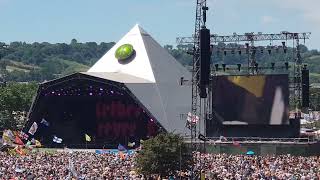 Rick Astley Together Forever live at Glastonbury Festival 2023 [upl. by Trimmer]