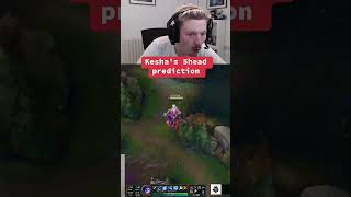 KeshaEuws 5head prediction leagueoflegends lol keshaeuw [upl. by Ainoet915]