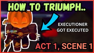 Tips On How To Beat The Executioner NoobFriendly ACT 1  Roblox TDS Solar Eclipse [upl. by Roth]