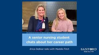 New RN Graduate Shares What Makes Nursing at Sanford Health Different  Sanford Health News [upl. by Novrej]