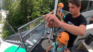 Zipline Planica tandem [upl. by Aig]