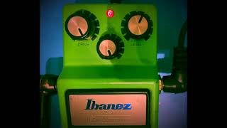 Ibanez Ts9 Tube Screamer 90s Bass Demo [upl. by Ahsitram118]