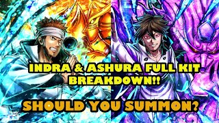 Should YOU SUMMON For Indra amp Ashura Full Kit BREAKDOWN nxb ninja voltage [upl. by Zitah600]