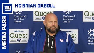 Brian Daboll Previews Week 14 vs Packers  New York Giants [upl. by Sinned659]