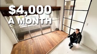 Inside a 4000month Harajuku Tokyo DESIGNER Duplex Apartment  Tokyo Portfolio Home Tour [upl. by Ella]