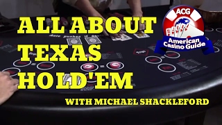 All About Ultimate Texas Holdem with Gambling Expert Michael quotWizard of Oddsquot Shackleford [upl. by Martinsen]