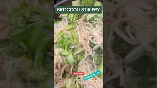 BROCCOLI STIR FRY [upl. by Vasiliu]