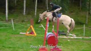 AMAZING JUMPTRAINING  ANNEMARI amp STIKLE JARL JUMPING 130 [upl. by Nyraf]