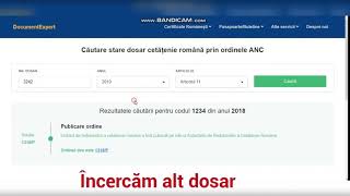 Verificare dosar  Cetatenie Romana [upl. by Asiram]