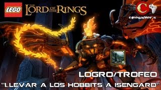 LEGO Lord of the Rings LogroTrofeo quotLlevar a los hobbits a Isengardquot [upl. by Nawuj]