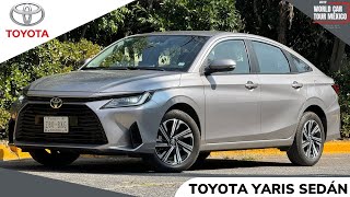 Toyota Yaris Sedan 2024  ¡La competencia de Versa ha llegado 🥊 [upl. by Pellegrini]