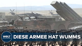 WELTMACHT IN LAUERSTELLUNG Wie Chinas militärische Macht wächst und Russland hilft  WELT Thema [upl. by Uball]