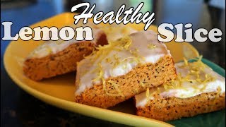 Lemon Poppy Seed Cake  High Protein  Low Carb Cake [upl. by Newmark]