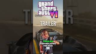 GTA VI Trailer Date Teased Hidden Clue Revealed shorts gta [upl. by Brewster107]