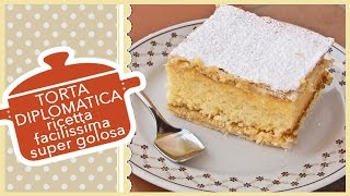 TORTA DIPLOMATICA  ricetta facilissima super golosa [upl. by Yahs]