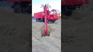 Truckmounted excavator Excavator Fourwheel drive agricultural vehicle One machine with multipl [upl. by Lancelle]