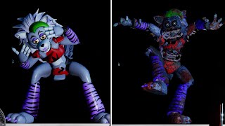 Roxy transforms into Nightmare Roxy and eats Gregory  Five Nights at Freddys Security Breach [upl. by Ruamaj]